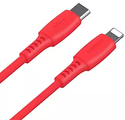 Кабель Baseus Colourful USB Type-C - Lightning 18w 3a 1.2м PD сable Red (CATLDC-09)