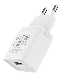 Мережевий зарядний пристрій Borofone BA19A + MicroUSB Cable White - мініатюра 4