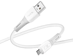 Кабель Ridea RC-SI35 SiliconePro USB-A - Type-C 60w 3a 1м cable White - фото Кабель Ridea RC-SI35 SiliconePro USB-A - Type-C 60w 3a 1м cable White
