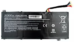Акумулятор для ноутбука Acer AC14A8L Aspire V Nitro VN7 / 11.4V 3800mAh / AC14A8L-3S1P-3800 Elements Pro Black