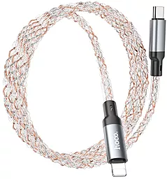 Кабель Hoco U112 LED Shine USB Type-C - Lightning 20w 3a 1м PD сable RGB - мініатюра 2 Кабель Hoco U112 LED Shine USB Type-C - Lightning 20w 3a 1м PD сable RGB - мініатюра 2