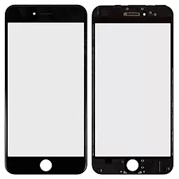 Корпусне скло дисплея Apple iPhone 6 Plus (з OCA плівкою) with frame Black - фото Корпусне скло дисплея Apple iPhone 6 Plus (з OCA плівкою) with frame Black