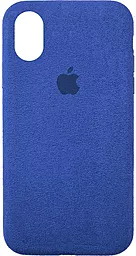 Чехол Epik ALCANTARA Case Full Apple iPhone XR Blue