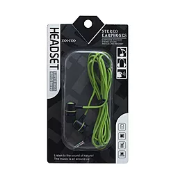 Навушники i-Koson i-C1 Black/Green - мініатюра 2