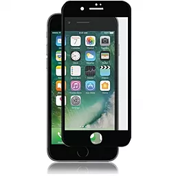 Защитное стекло BeCover 3D для Apple iPhone 7, iPhone 8 Black (701040) - фото Защитное стекло BeCover 3D для Apple iPhone 7, iPhone 8 Black (701040)