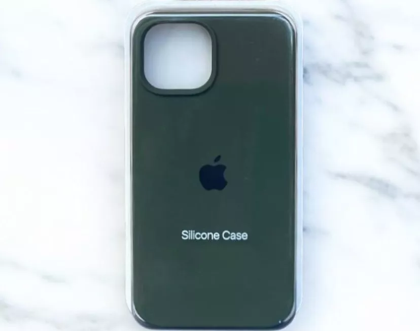Чохол Silicone Case Full для Apple iPhone 15 Pro Forest Green - фото 2