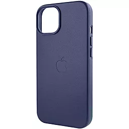 Чехол Apple Leather Case with MagSafe for iPhone 12, iPhone 12 Pro Violet - миниатюра 6
