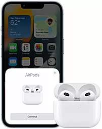 Наушники Apple AirPods 3rd generation with Lightning Charging Case (MPNY3TY/A) - миниатюра 5