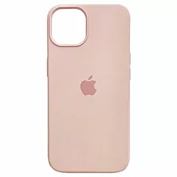 Чехол Apple Silicone Case Full для iPhone 14 Plus Nude