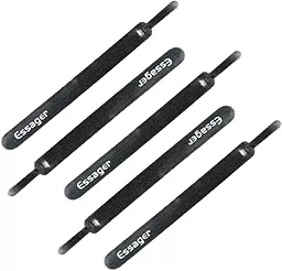 Органайзер для кабелей Essager Cable Organizer Earphone Cord Management Holder Clip 10 шт Black (EXD-KBB01)