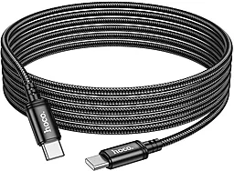 Кабель Hoco X91 USB Type-C - Type-C 60w 3a 3м PD cable Black - миниатюра 5 Кабель Hoco X91 USB Type-C - Type-C 60w 3a 3м PD cable Black - миниатюра 5