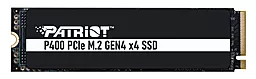 SSD Накопитель Patriot P400 2TB  M.2 2280 PCIe NVMe 4.0 x4 TLC (P400P2TBM28H)