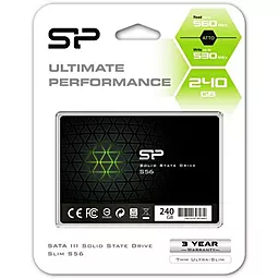 SSD Накопитель Silicon Power S56 240 GB (SP240GBSS3S56B25) - миниатюра 4