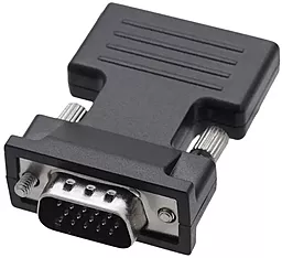 Відео конвертер EasyLife HDMI to VGA + 3.5mm audio Black
