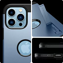 Чехол Spigen для iPhone 13 Pro - Tough Armor Sierra Blue (ACS03839) - миниатюра 3