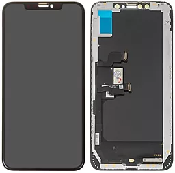 Дисплей Apple iPhone XS Max с тачскрином и рамкой, (OLED), Black