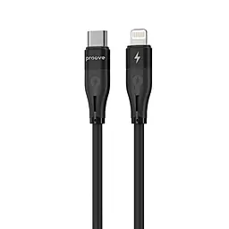 Кабель Proove Simple Silicone USB Type-C - Lightning 27w 3a 1м PD cable Black (CCSS27002101)