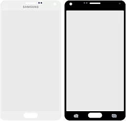 Корпусне скло дисплея Samsung Galaxy Note 4 N910H White