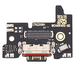 Нижняя плата Xiaomi Poco F4 с разъемом зарядки, микрофоном, Original - фото Нижняя плата Xiaomi Poco F4 с разъемом зарядки, микрофоном, Original
