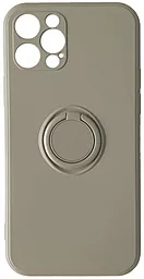 Чехол 1TOUCH Ring Color Case для Apple iPhone 12 Pro Max Antique White