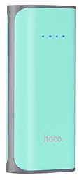 Повербанк Hoco B21 Tiny Cancave 5200mAh Cyan