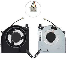 Вентилятор (кулер) для ноутбука Lenovo Legion 5 Pro 16ITH6H (CPU+GPU) 4pin, 10V (5H40S20371) Original - фото Вентилятор (кулер) для ноутбука Lenovo Legion 5 Pro 16ITH6H (CPU+GPU) 4pin, 10V (5H40S20371) Original