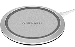 Беспроводное (индукционное) зарядное устройство быстрой QI зарядки Momax Q.Pad 2a wireless charger white - миниатюра 2