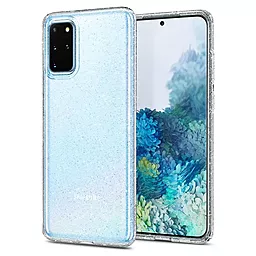 Чехол Spigen Liquid Crystal Glitter для Samsung Galaxy S20 Plus Crystal Quartz (ACS00752)