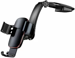 Держатель Baseus Metal Age Gravity Car Mount Dark Gray (SUYL-F0G) - фото Держатель Baseus Metal Age Gravity Car Mount Dark Gray (SUYL-F0G)