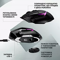 Компьютерная мышка Logitech G502 X Plus (910-006162) - миниатюра 7