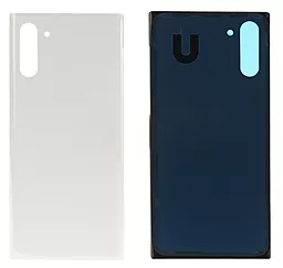 Задняя крышка корпуса Samsung Galaxy Note 10 N970F Aura White - фото Задняя крышка корпуса Samsung Galaxy Note 10 N970F Aura White