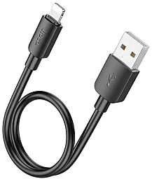 Кабель Hoco X96 Hyper USB-A - Lightning 12w 2.4a 0.25м cable Black - мініатюра 2 Кабель Hoco X96 Hyper USB-A - Lightning 12w 2.4a 0.25м cable Black - мініатюра 2
