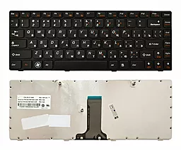 Клавиатура для ноутбука Lenovo G480 G480A G485 G485A Z380 Z480 Z485 / 25-011680 черная