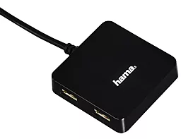 Концентратор (USB хаб) HAMA 4USB 2.0 (00012131) - миниатюра 3