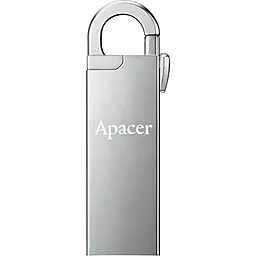 Флешка Apacer 16GB AH13A Silver USB 2.0 (AP16GAH13AS-1) - фото Флешка Apacer 16GB AH13A Silver USB 2.0 (AP16GAH13AS-1)