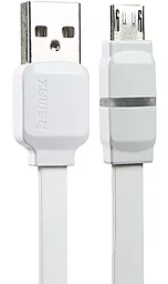Кабель Remax Breathe USB-A - micro USB 12w 2.4a 1м cable White (RC-029m) - фото Кабель Remax Breathe USB-A - micro USB 12w 2.4a 1м cable White (RC-029m)