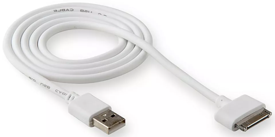 Кабель USB Walker C115 30-pin USB Cable for iPhone 4/4s White - фото 4