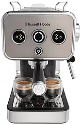 Coffee/espresso RUSSELL HOBBS 26452-56 Distinctions Titanium, 1,1л, мелена + чалди, сріблястий
