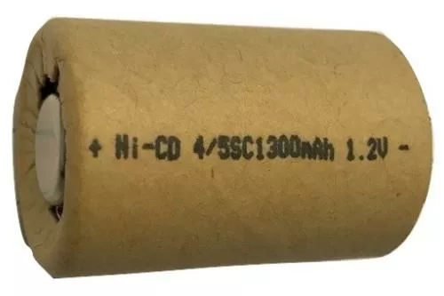 Аккумулятор MastAK 4/5Sub-C 1.2V 1300SC (Ni-Cd) (1300mAh) 1шт - фото 1