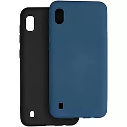 Чохол Krazi Lot Full Soft Case для Samsung A10 (A105) Black/Blue