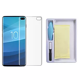 Защитное стекло 1TOUCH 3D UV для Samsung G975 Galaxy S10 Plus Clear - фото Защитное стекло 1TOUCH 3D UV для Samsung G975 Galaxy S10 Plus Clear