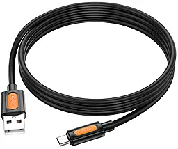 Кабель Borofone BX114 Structure USB-A - micro USB 12w 2.4a 1м cable Black - миниатюра 4 Кабель Borofone BX114 Structure USB-A - micro USB 12w 2.4a 1м cable Black - миниатюра 4