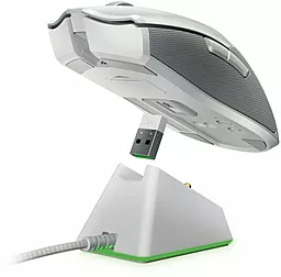 Комп'ютерна мишка Razer Viper Ultimate Wireless & Mouse Dock Mercury (RZ01-03050400-R3M1) - мініатюра 2