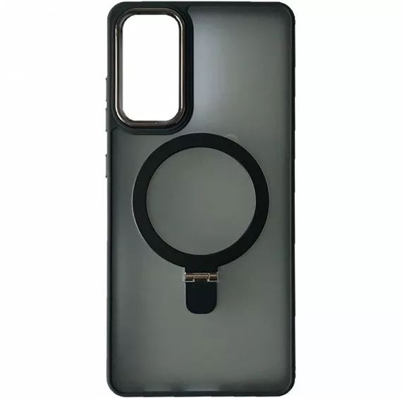 Чехол 1TOUCH Matte Ring-MagSafe для Samsung S24+ Black - фото 1
