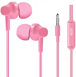 Наушники HeyDr H-97 Wired Earphones Pink