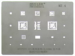 BGA трафарет (для реболлинга) Amaoe MZ4 для Meizu Pro 7 - фото BGA трафарет (для реболлинга) Amaoe MZ4 для Meizu Pro 7