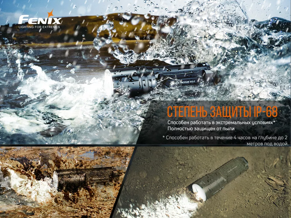 Ліхтарик акумуляторний Fenix TK35UE V2.0 2021 (TK35UEV20) (2x18650) - фото 20
