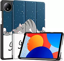Чехол для планшета BeCover Smart Case для Xiaomi Redmi Pad SE 8.7" Good Night (711912) - фото Чехол для планшета BeCover Smart Case для Xiaomi Redmi Pad SE 8.7" Good Night (711912)