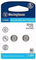 Батарейки Westinghouse AG6 / LR69 2шт 1.5 V