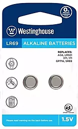 Батарейки Westinghouse AG6 / LR69 2шт 1.5 V - фото Батарейки Westinghouse AG6 / LR69 2шт 1.5 V